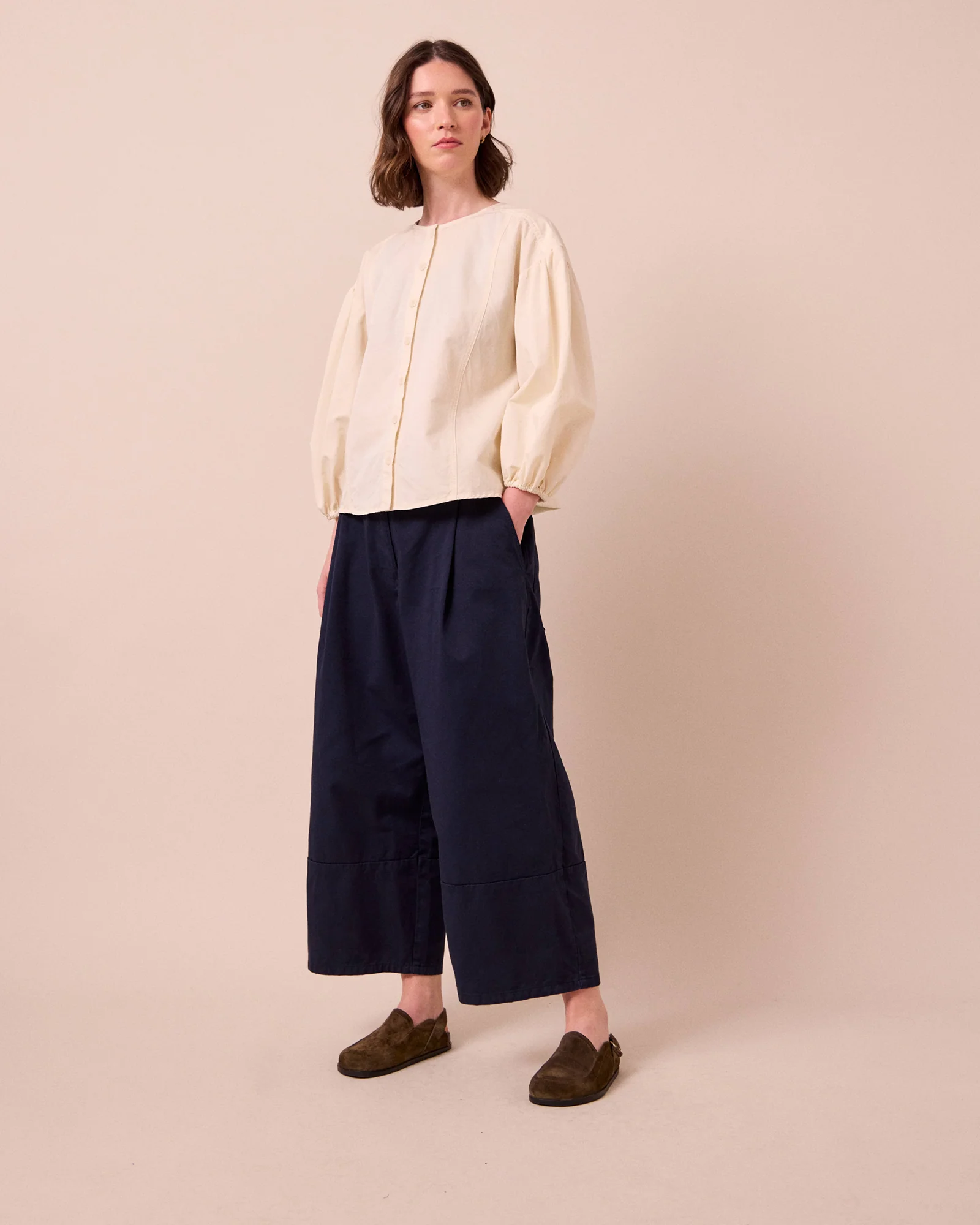 Blair Ink Twill Trousers - Image 2