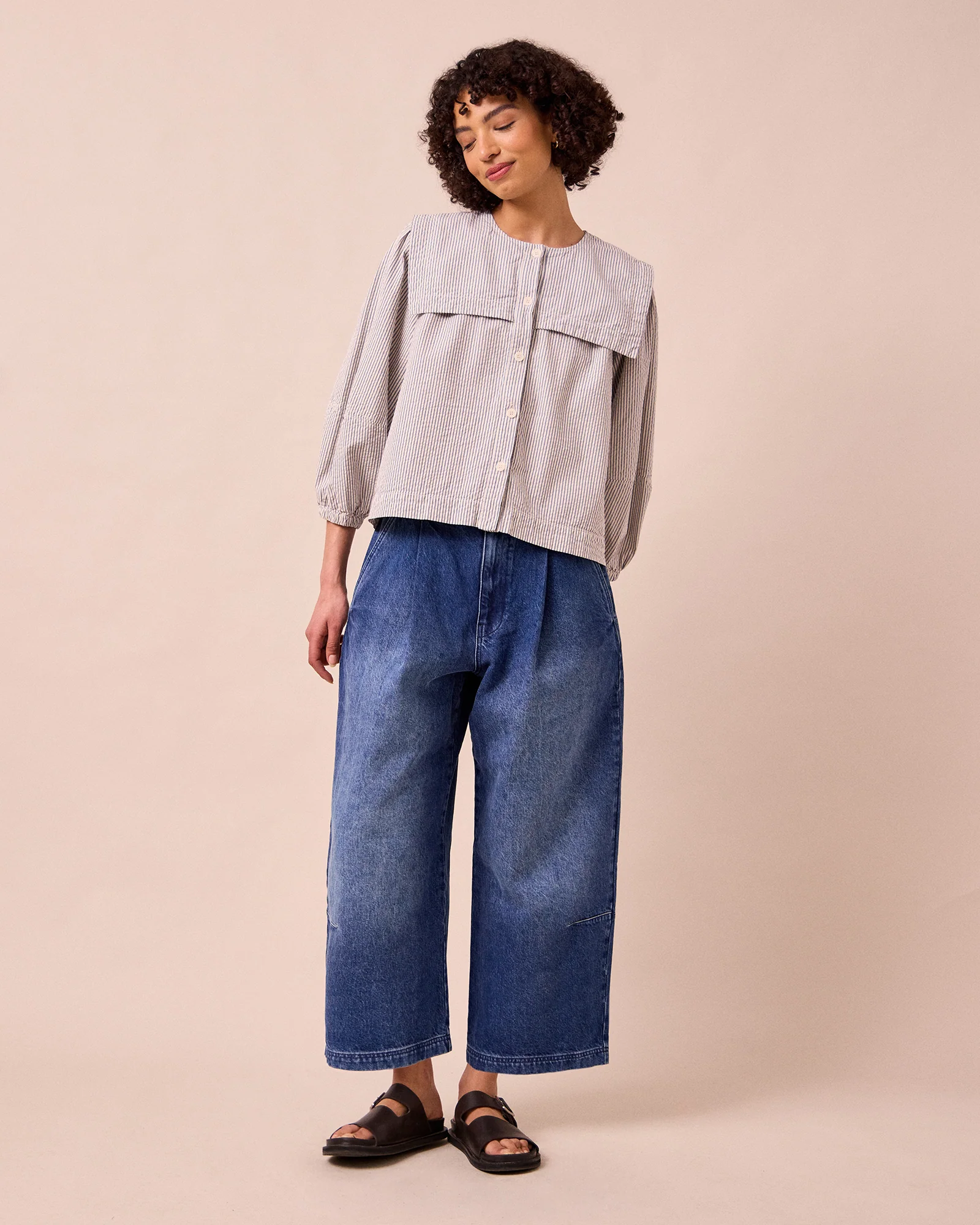 Bonnie Mid Blue Denim Jeans - Image 2