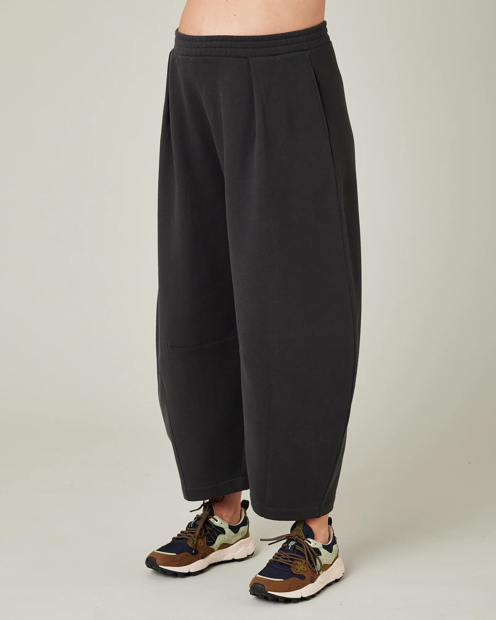 Daisy Slate Fleeceback Jersey Trousers - Image 2
