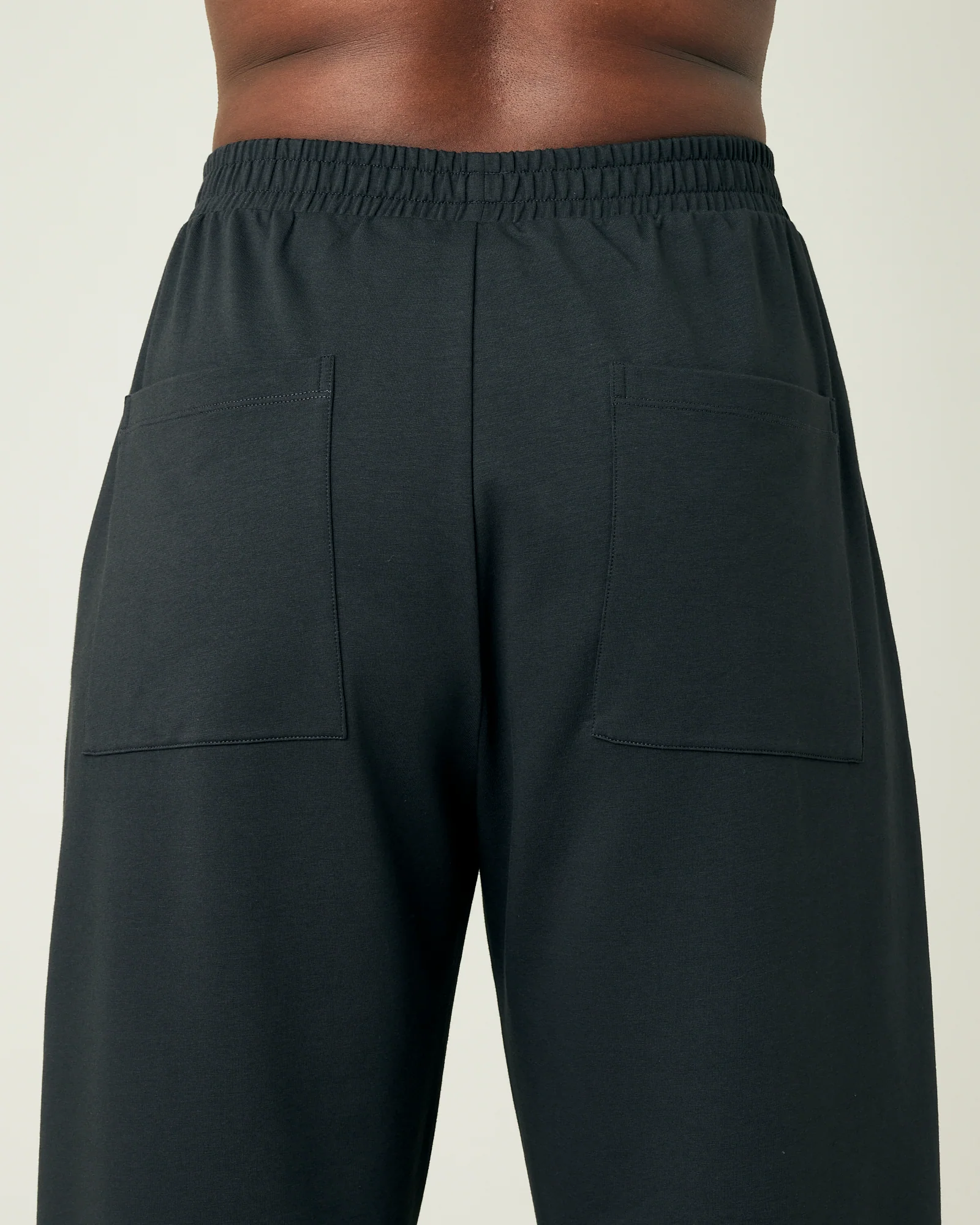 Huxley Slate Cotton Jersey Trousers - Image 10
