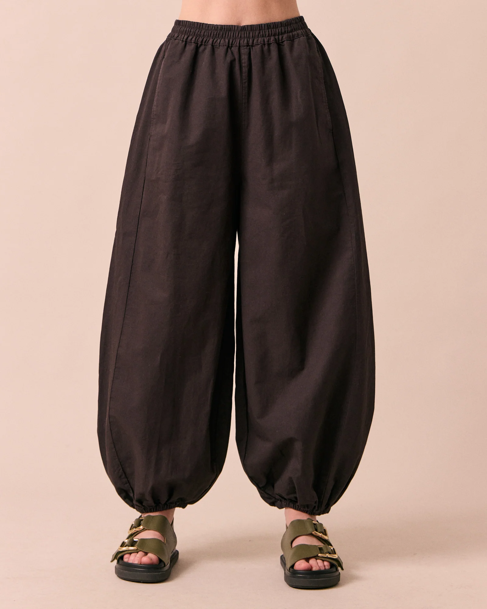 Logan Ganache Cotton Linen Trousers - Image 3