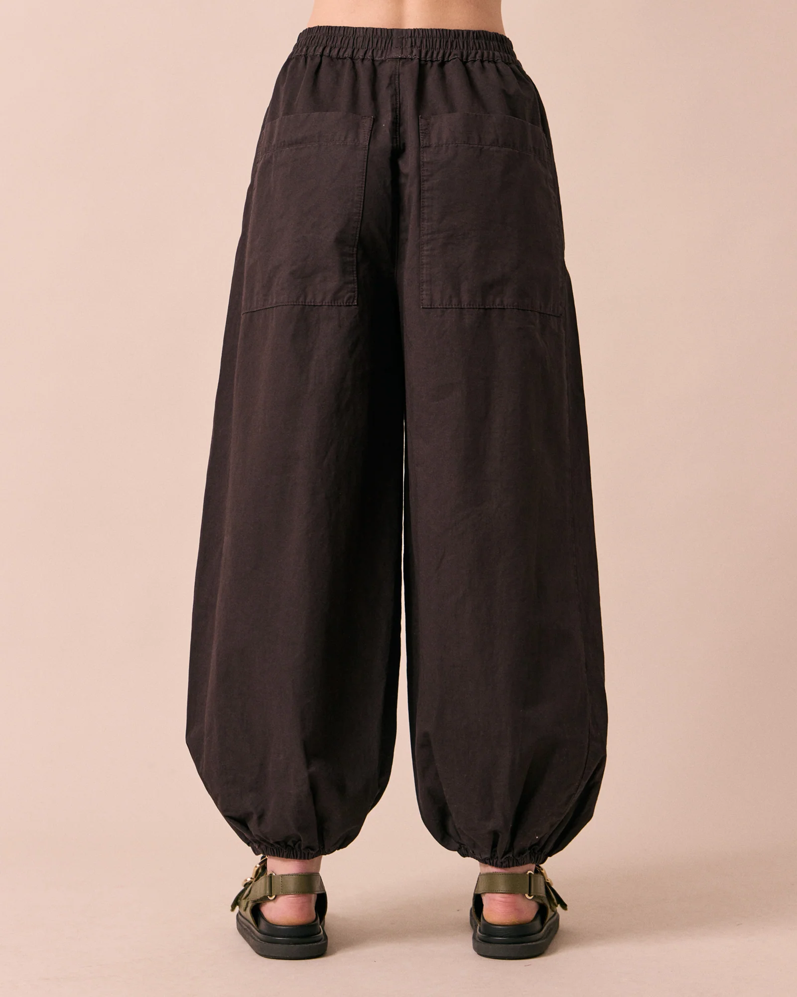 Logan Ganache Cotton Linen Trousers - Image 4
