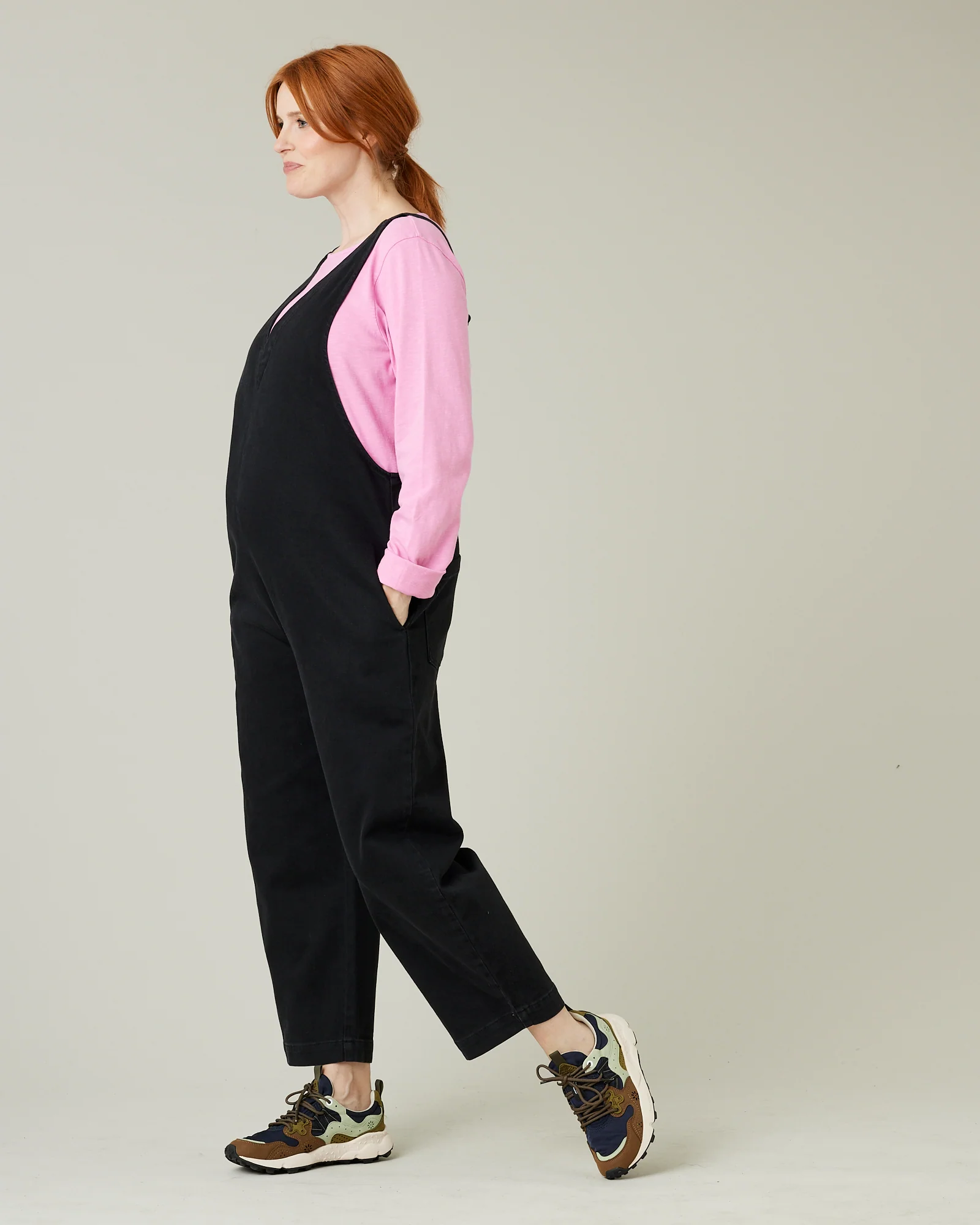 Ottie Black Denim Jumpsuit - Image 12