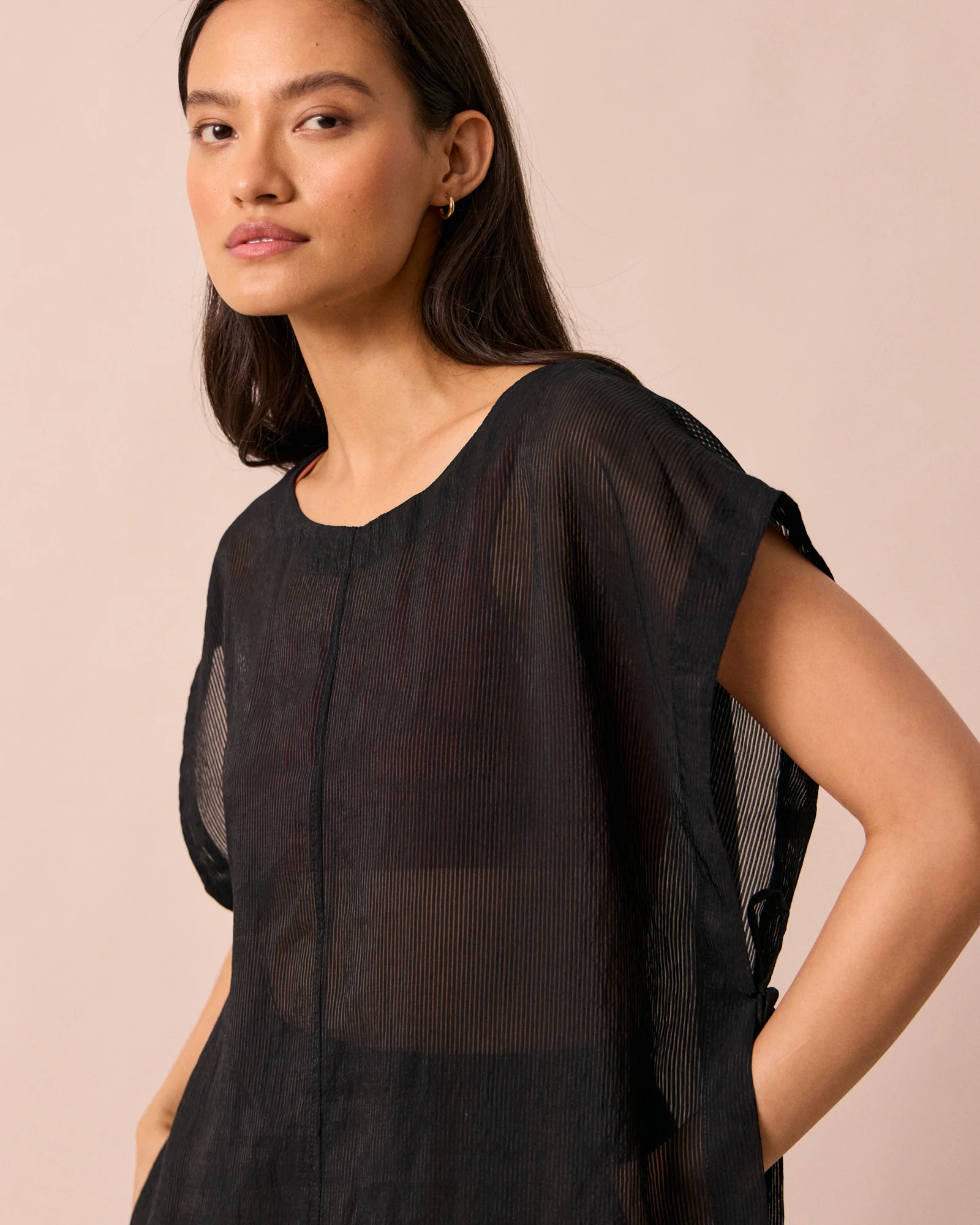 Payton Black Dress - Image 3