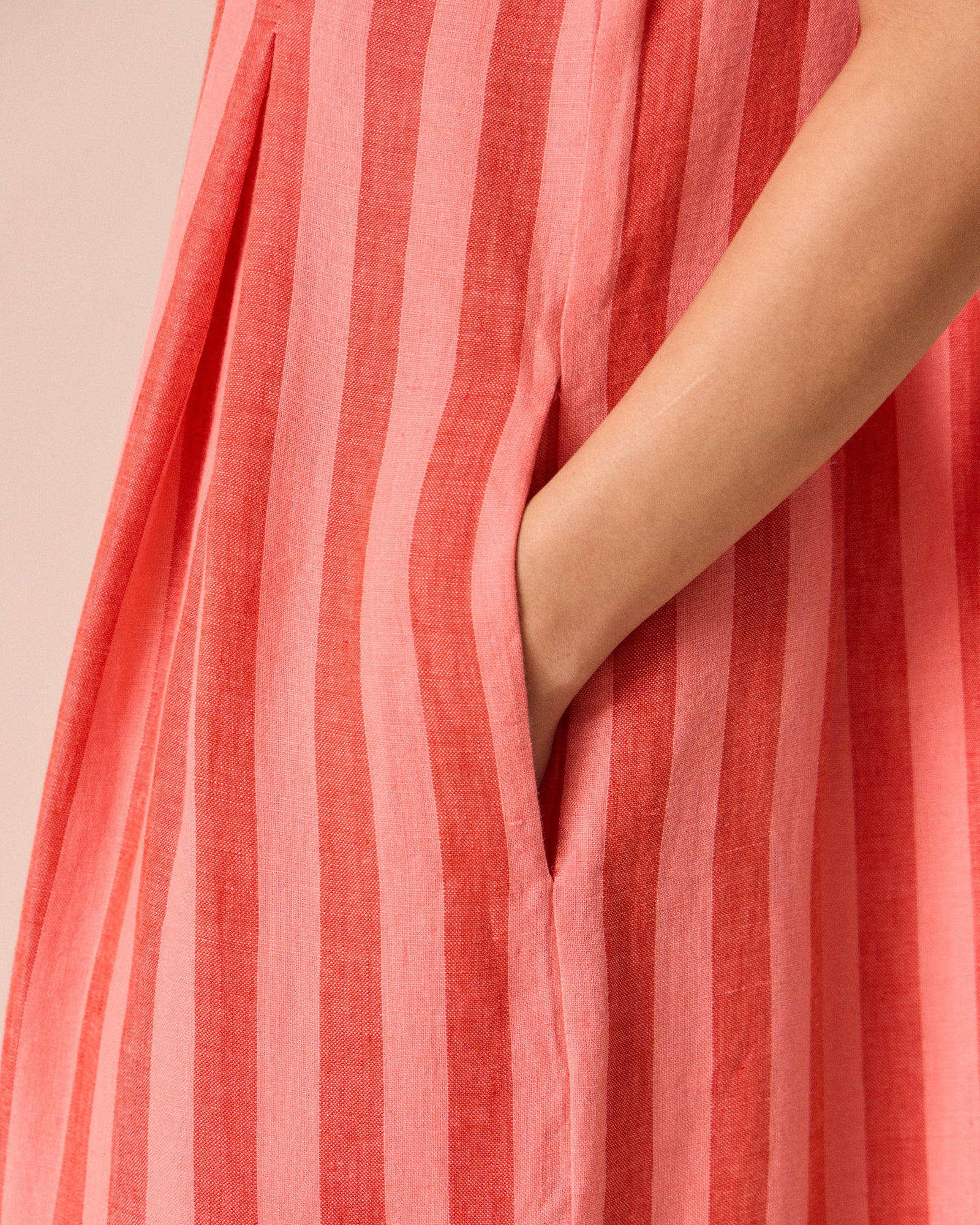 Tula Sorbet Stripe Linen Jumpsuit - Image 5